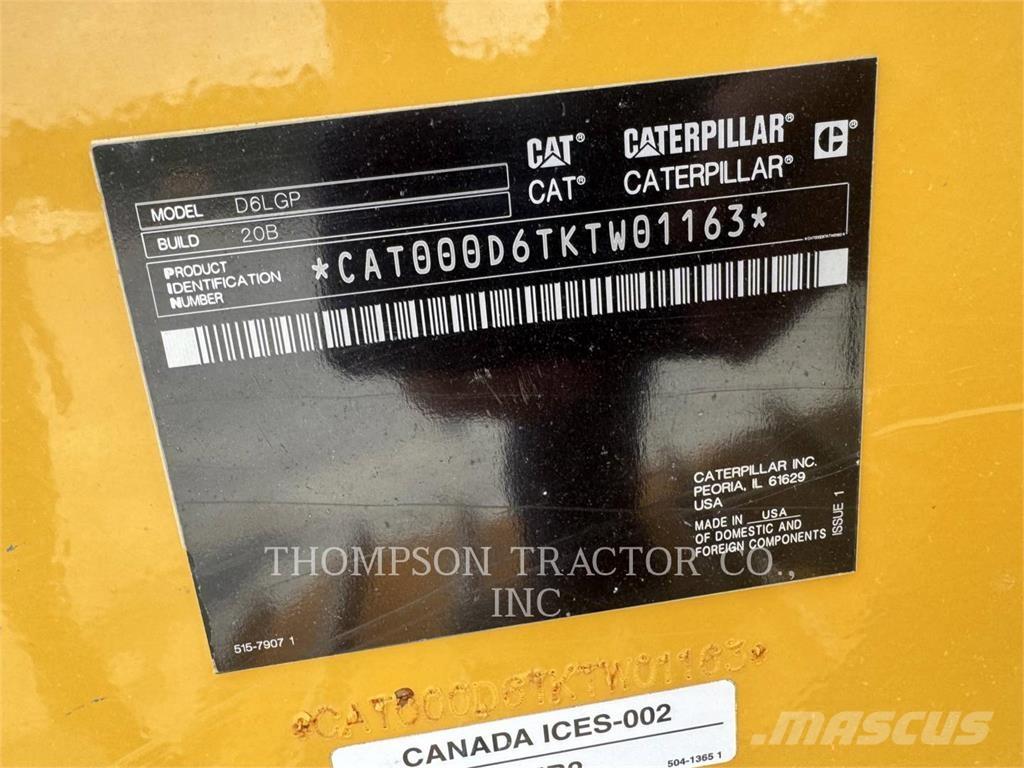 CAT D6VP Buldožerji goseničarji