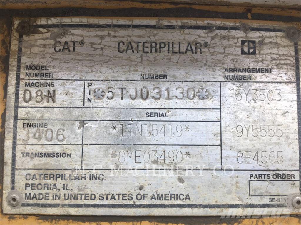 CAT D8N Buldožerji goseničarji