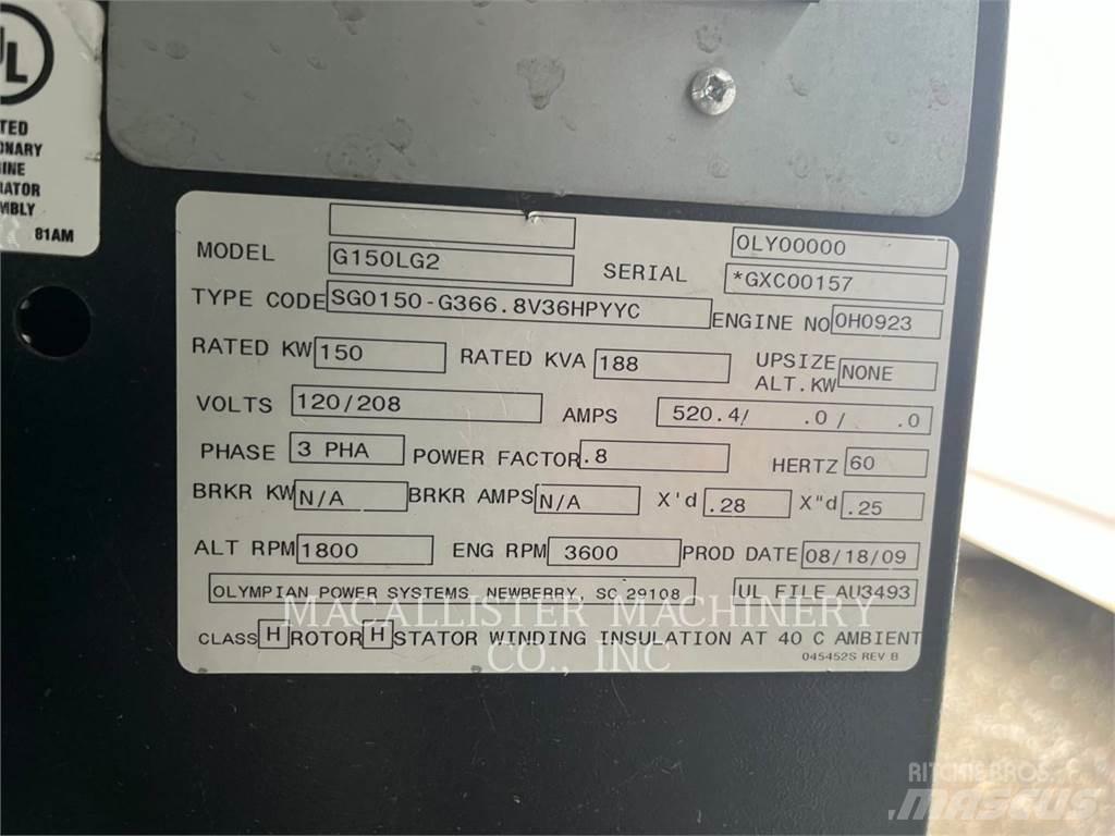 CAT G150LG2 Dizelski agregati