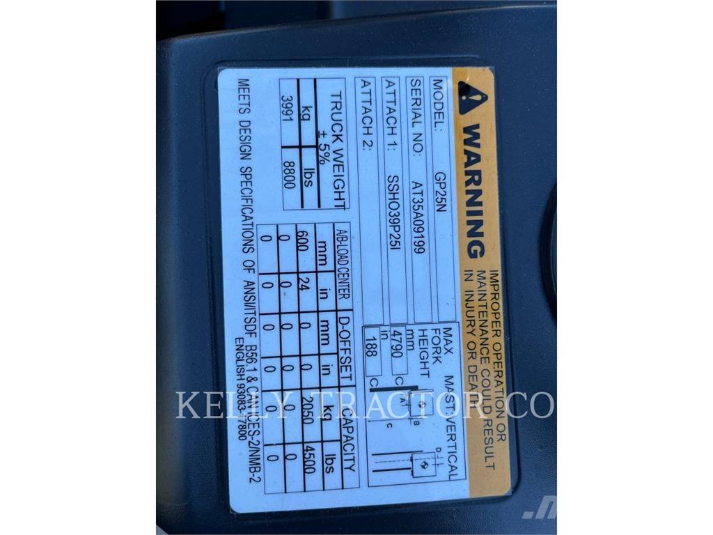 CAT GP25N Viličarji - drugo