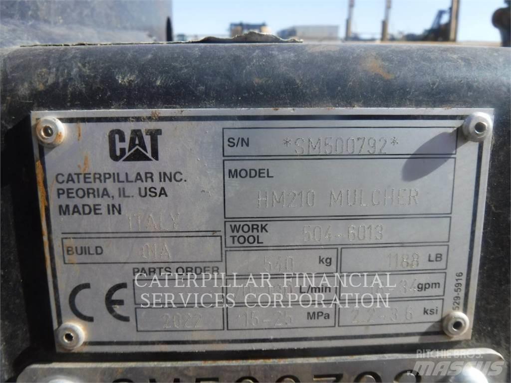 CAT HM210 Gozdarski mulčerji