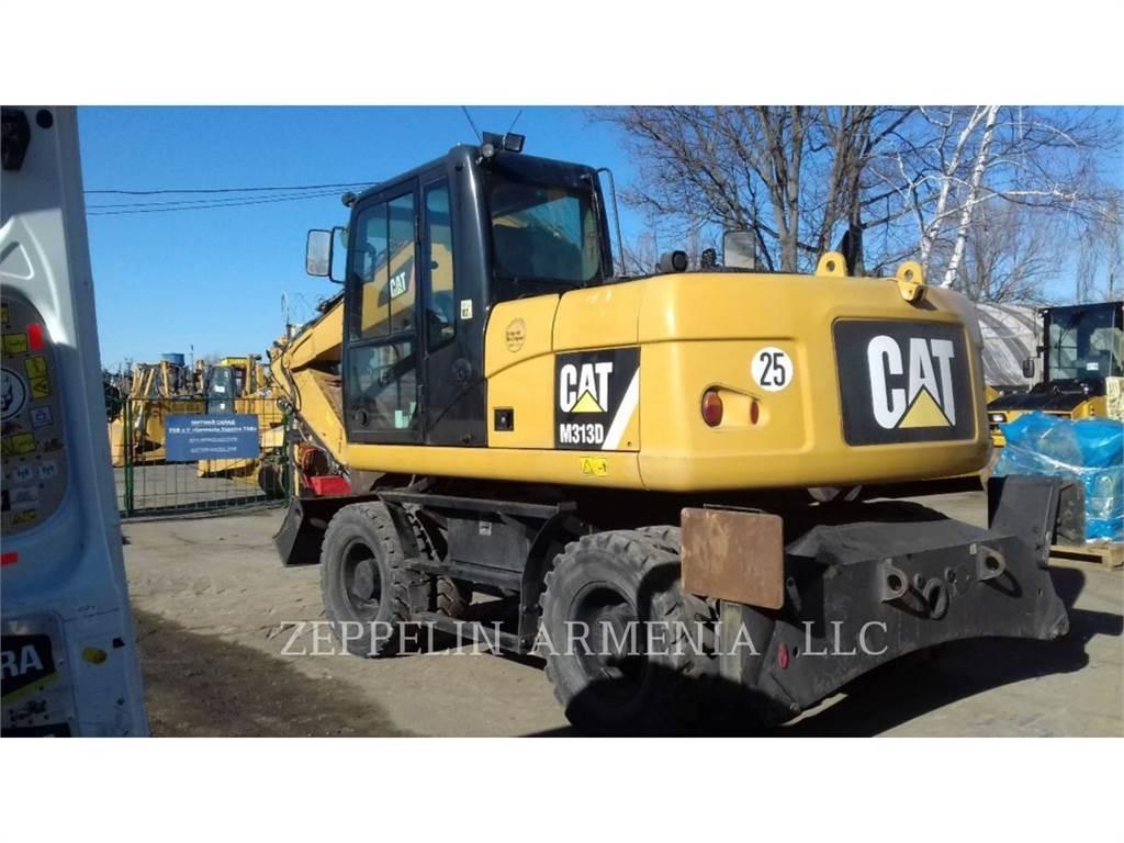 CAT M313D Bagri na kolesih