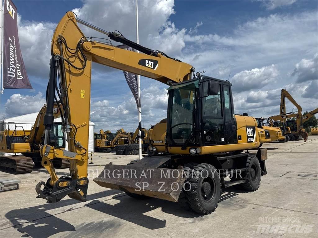 CAT M313D Bagri na kolesih