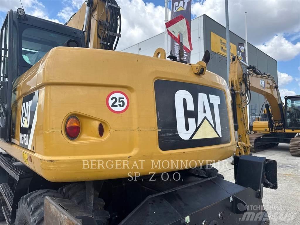 CAT M313D Bagri na kolesih