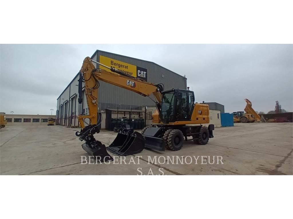 CAT M314 Bagri na kolesih
