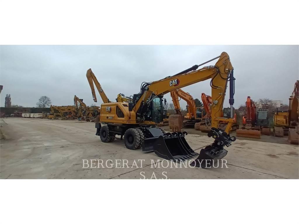 CAT M314 Bagri na kolesih