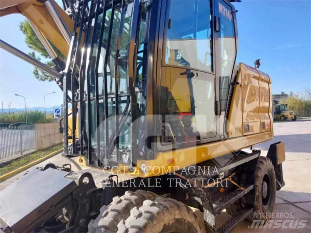 CAT M314 Bagri na kolesih