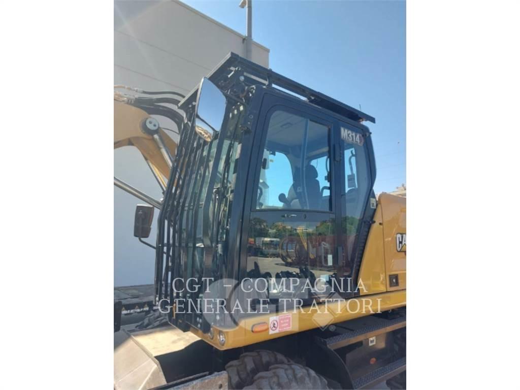 CAT M314 Bagri na kolesih