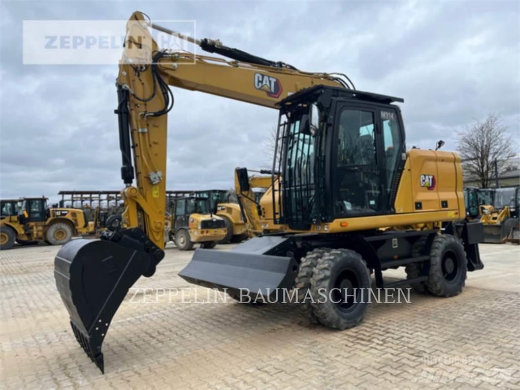 CAT M314-07A Bagri na kolesih
