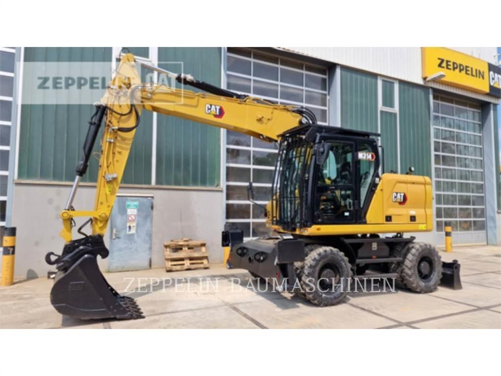 CAT M314-07A Bagri na kolesih