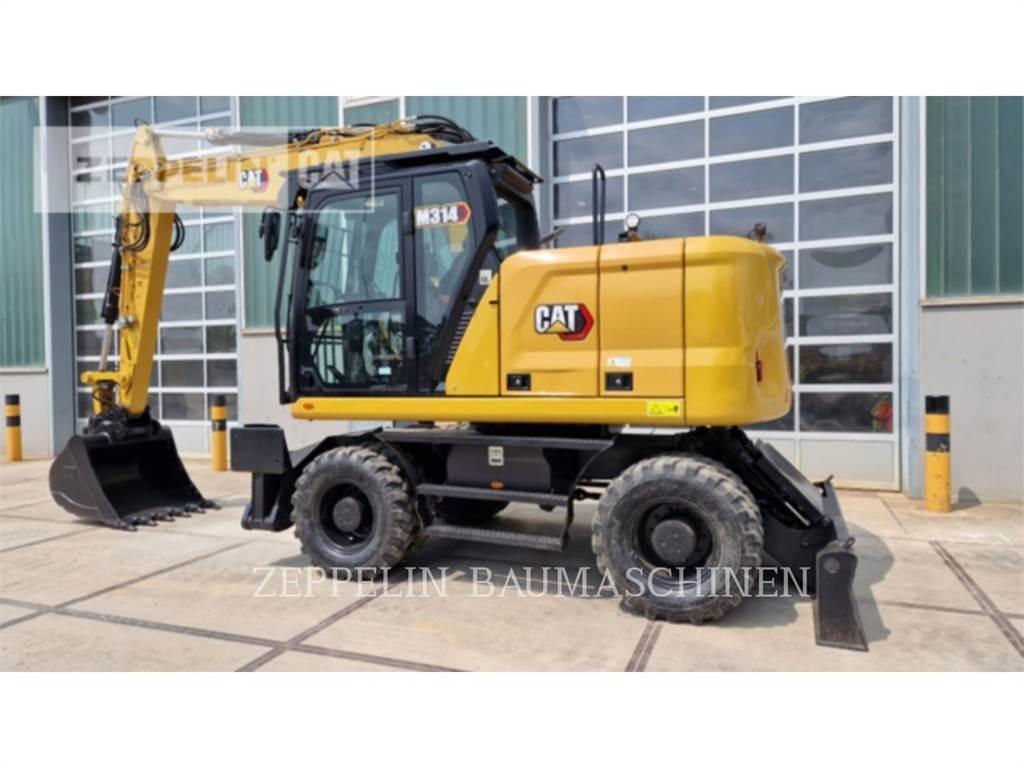 CAT M314-07A Bagri na kolesih