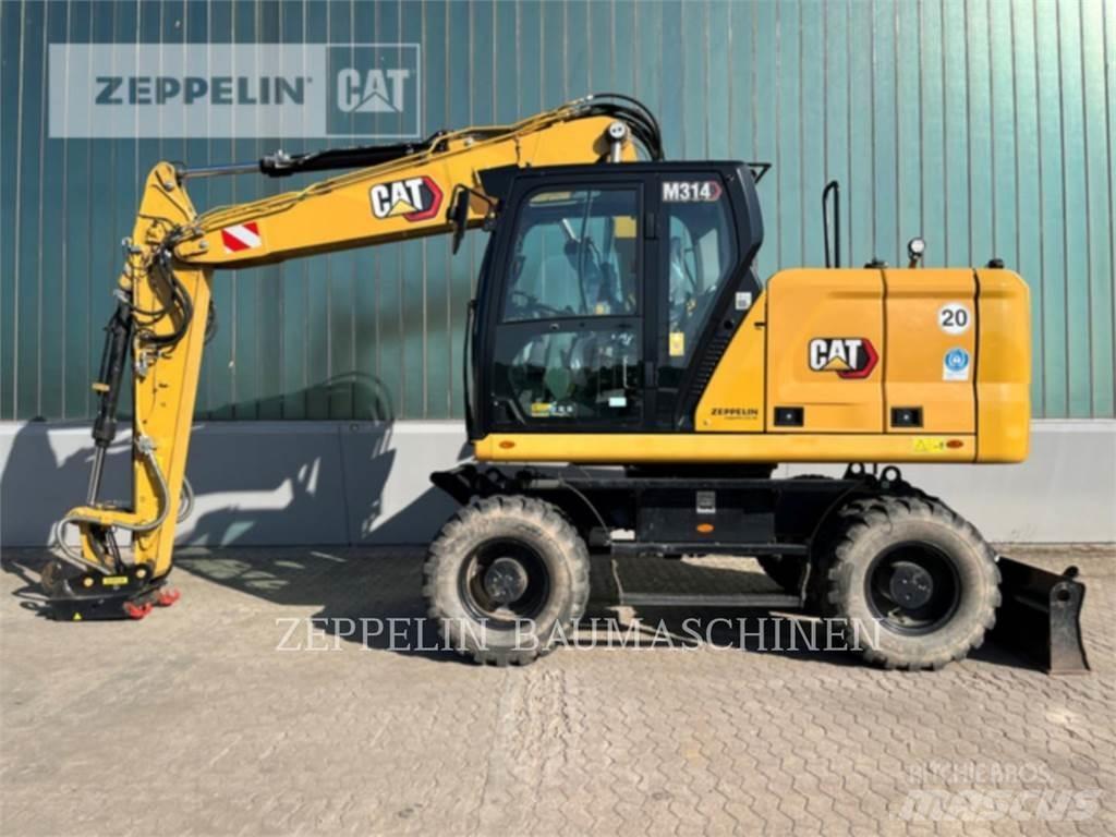 CAT M314-07A Bagri na kolesih