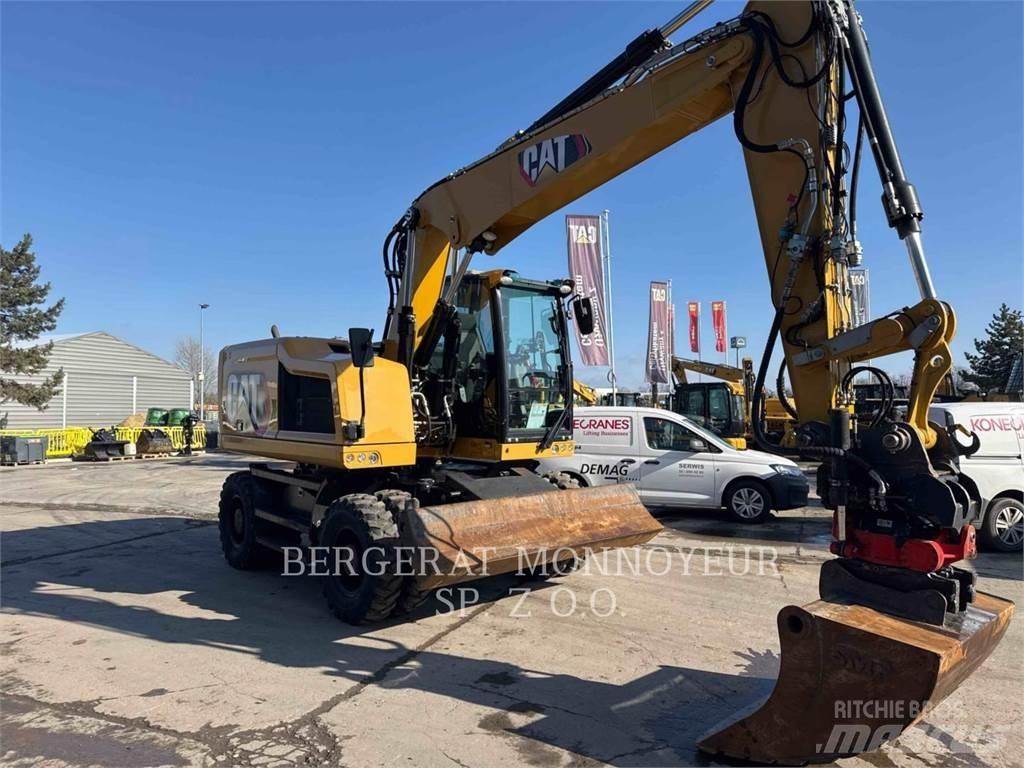 CAT M314F Bagri na kolesih