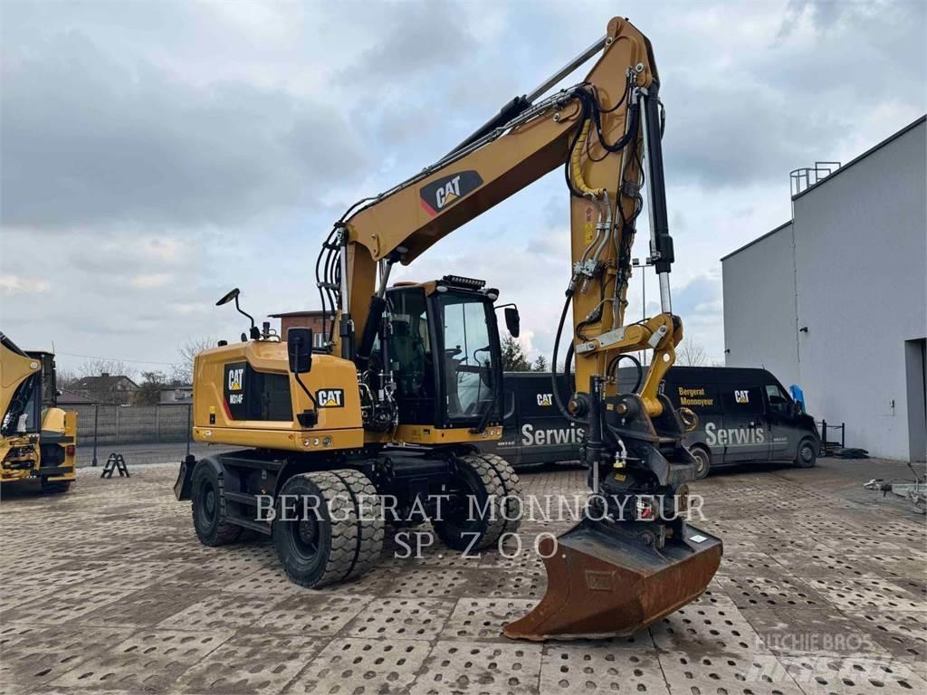 CAT M314F Bagri na kolesih