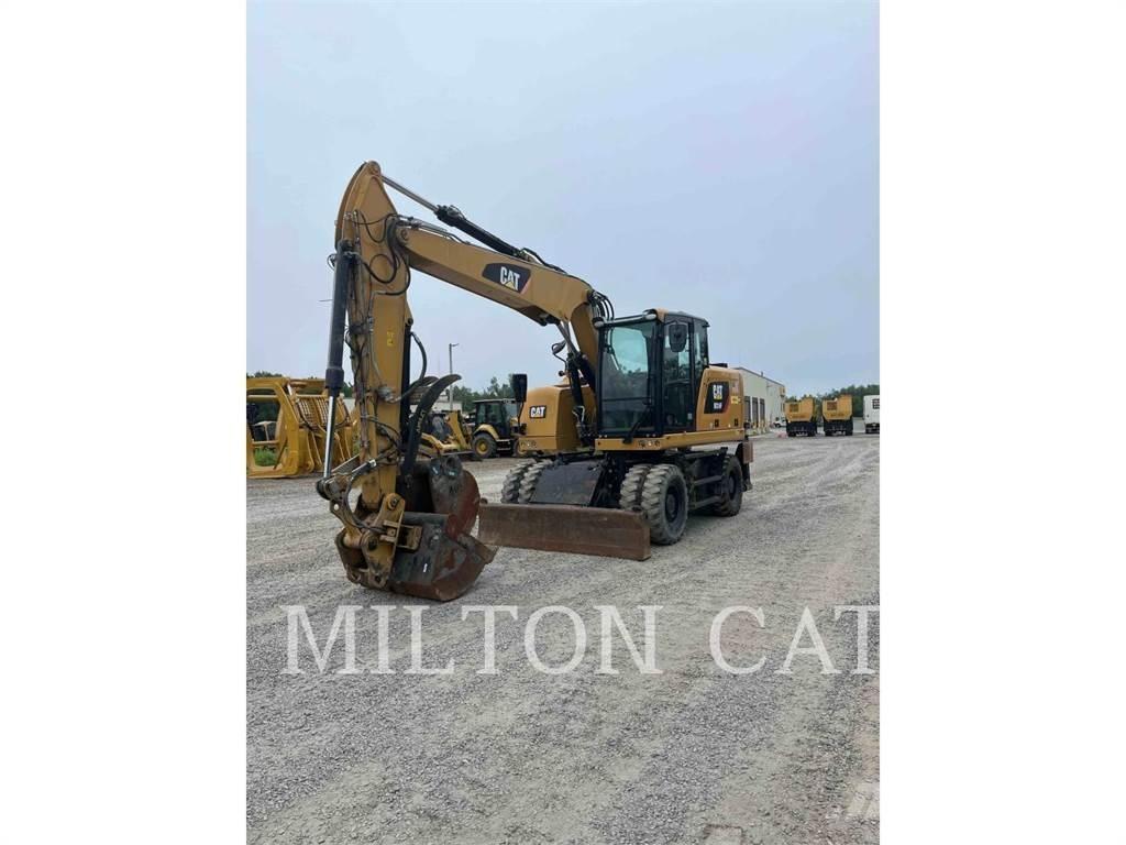 CAT M314F Bagri na kolesih