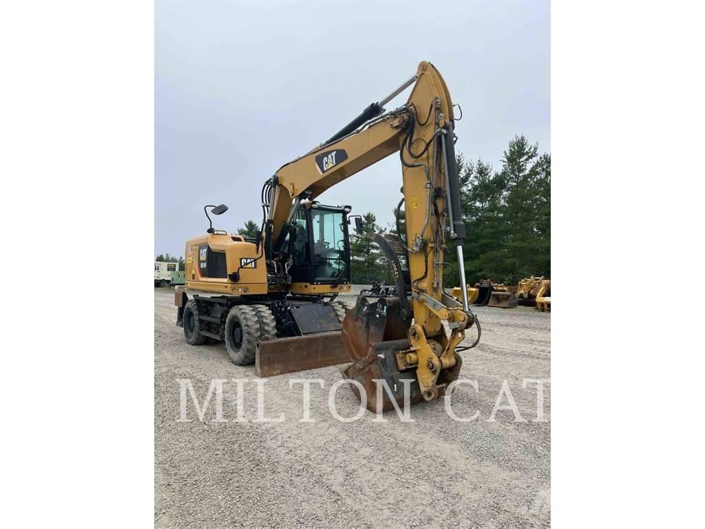 CAT M314F Bagri na kolesih