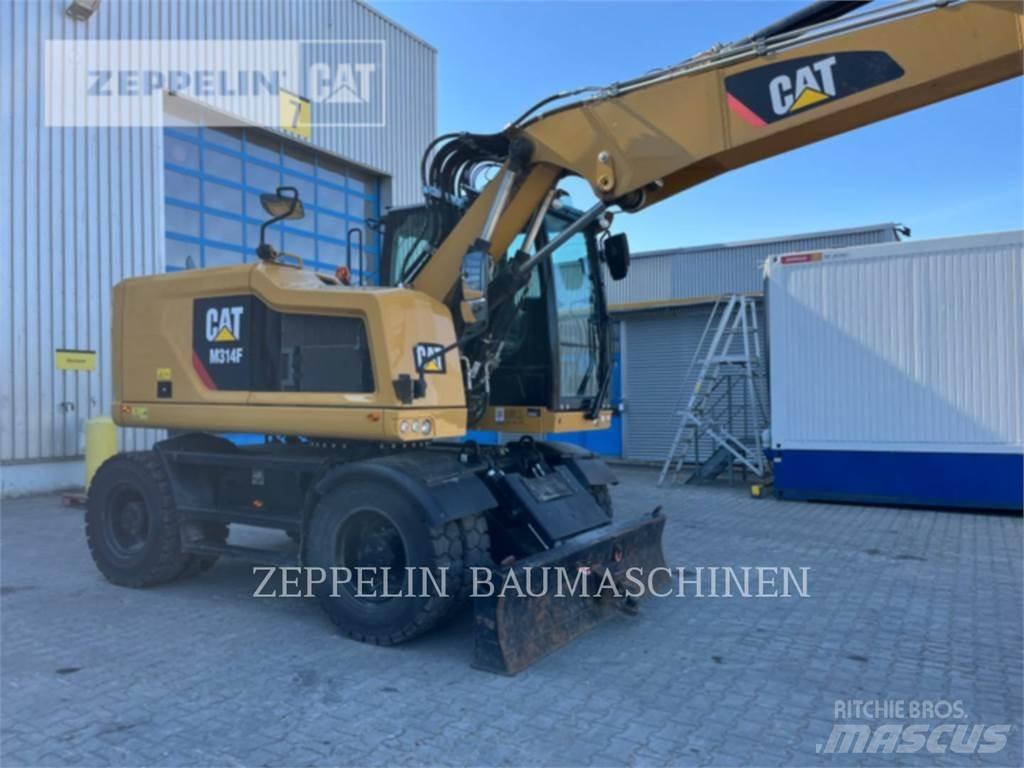 CAT M314F Bagri na kolesih