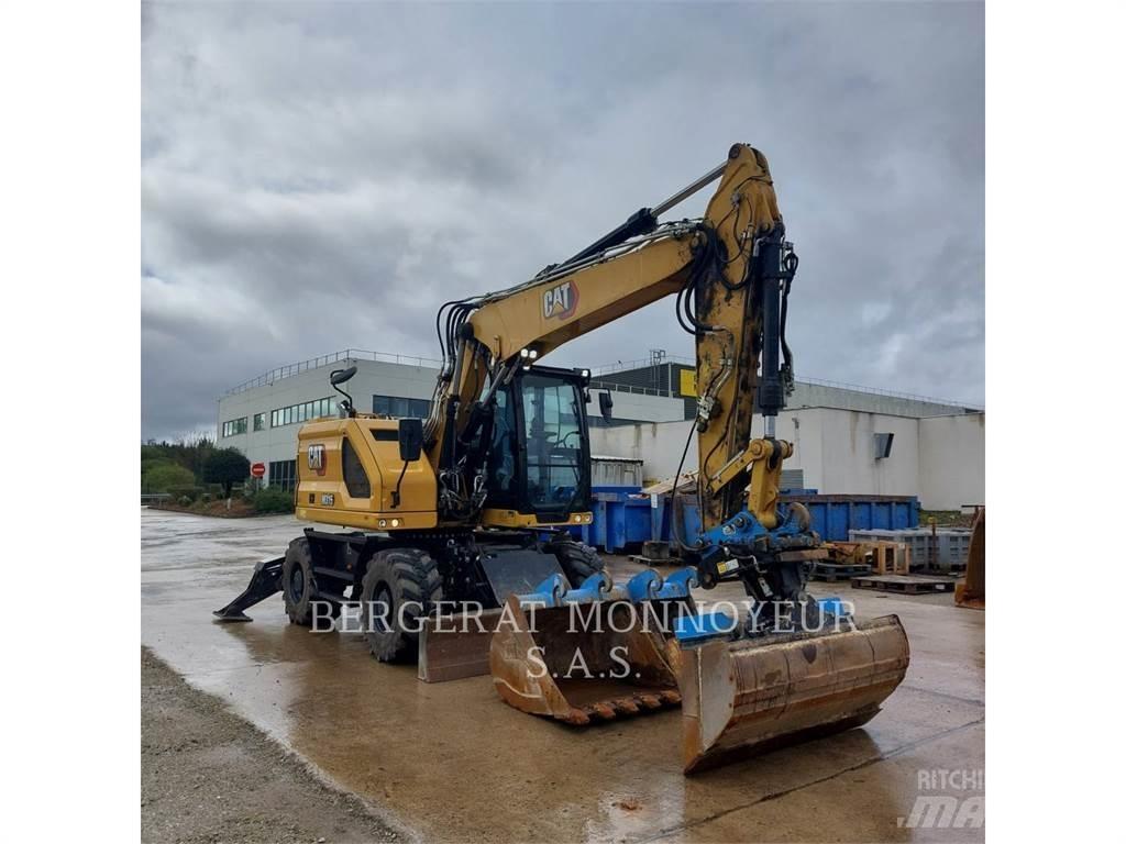 CAT M315 Bagri na kolesih