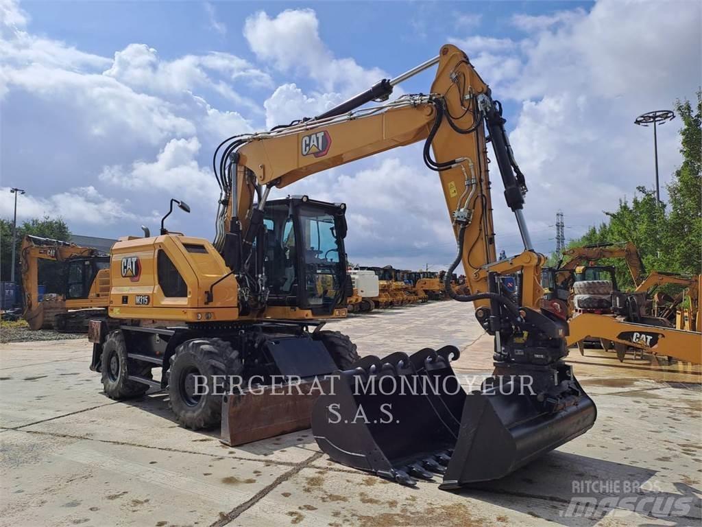 CAT M315 Bagri na kolesih