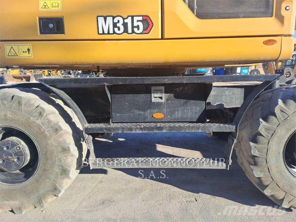 CAT M315 Bagri na kolesih