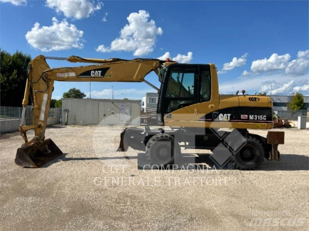 CAT M315C Bagri na kolesih