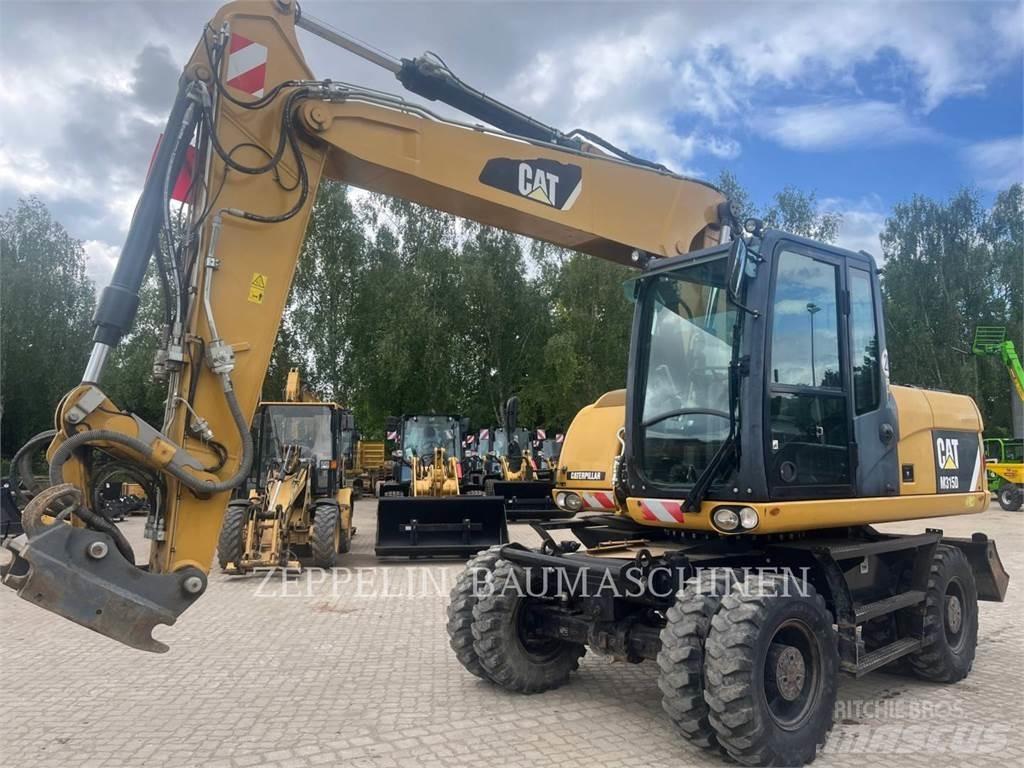 CAT M315D Bagri na kolesih