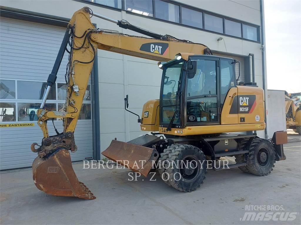 CAT M315F Bagri na kolesih