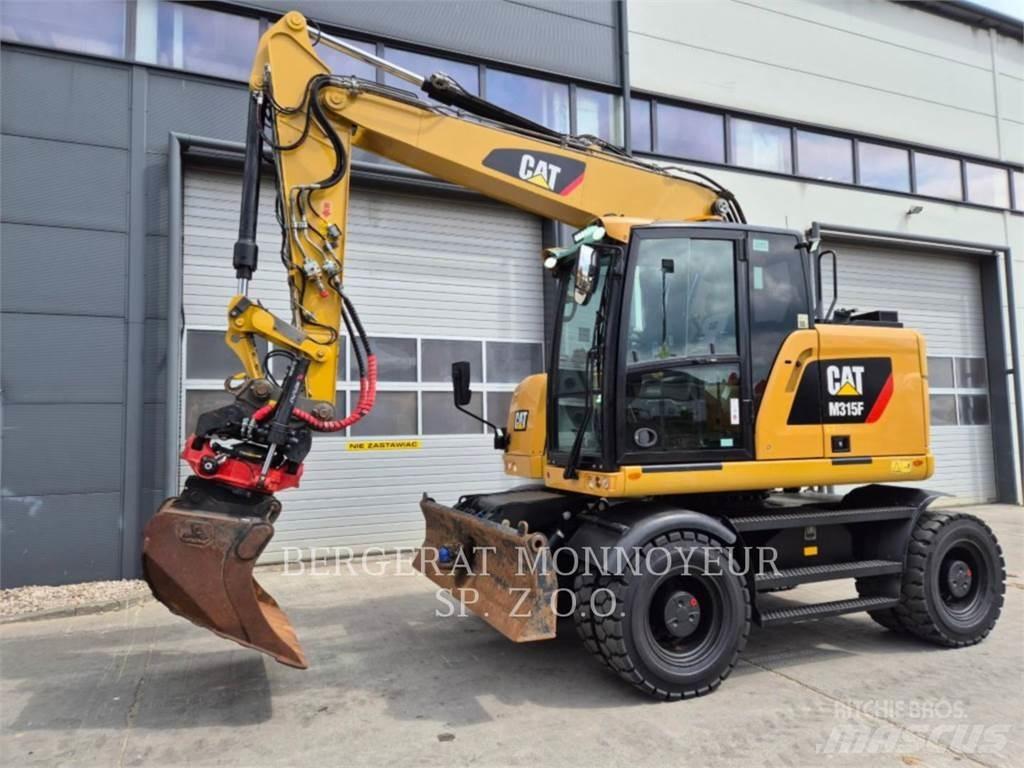 CAT M315F Bagri na kolesih