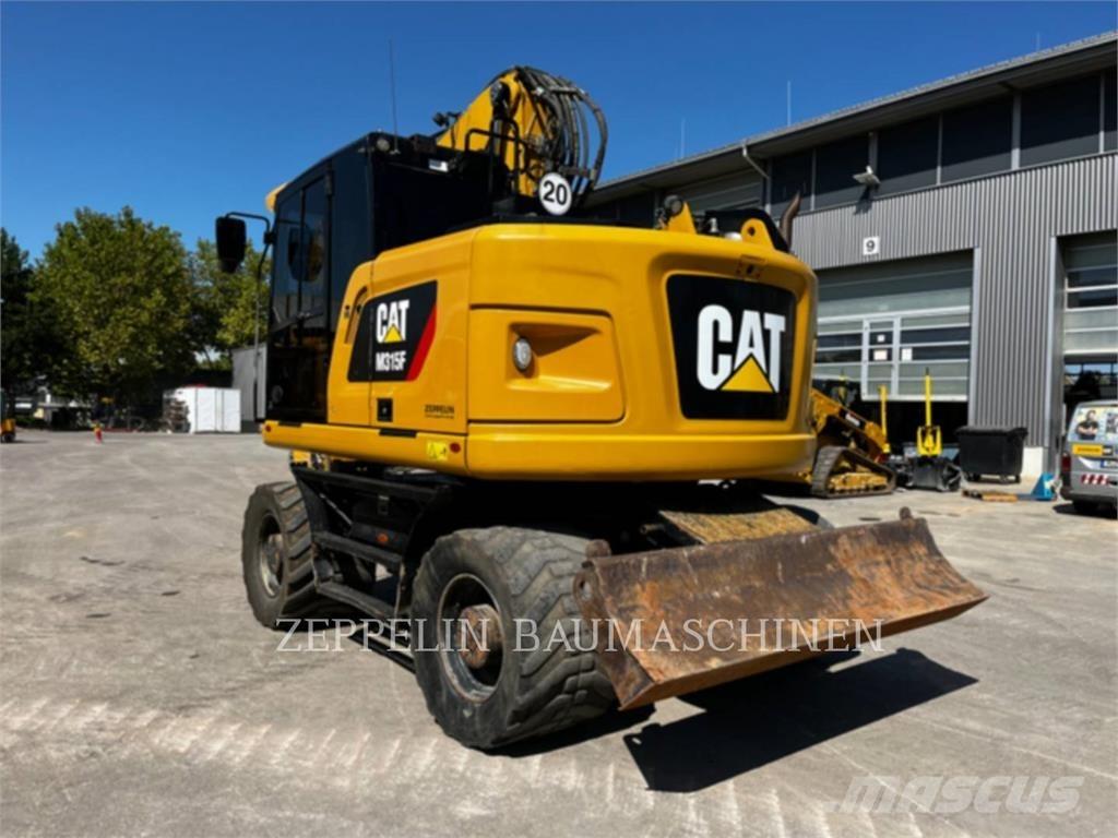 CAT M315F Bagri na kolesih