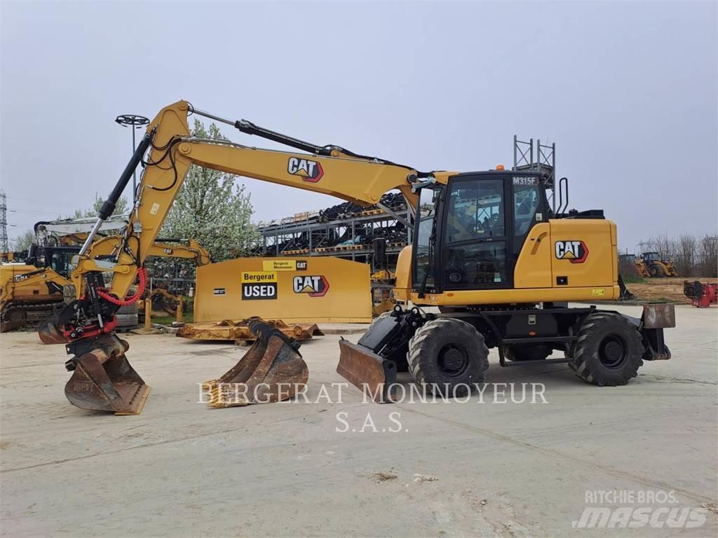 CAT M315F IVC Bagri na kolesih
