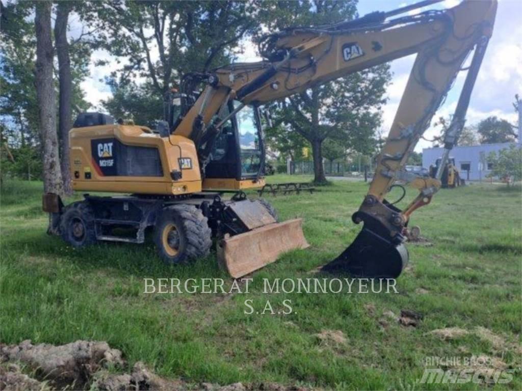 CAT M315F IVC Bagri na kolesih