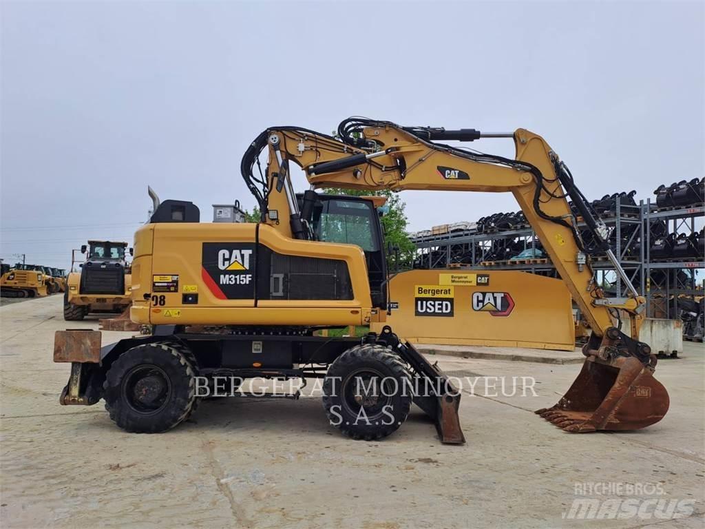 CAT M315F IVC Bagri na kolesih