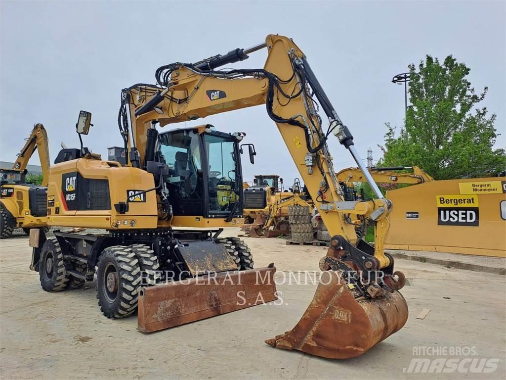 CAT M315F IVC Bagri na kolesih