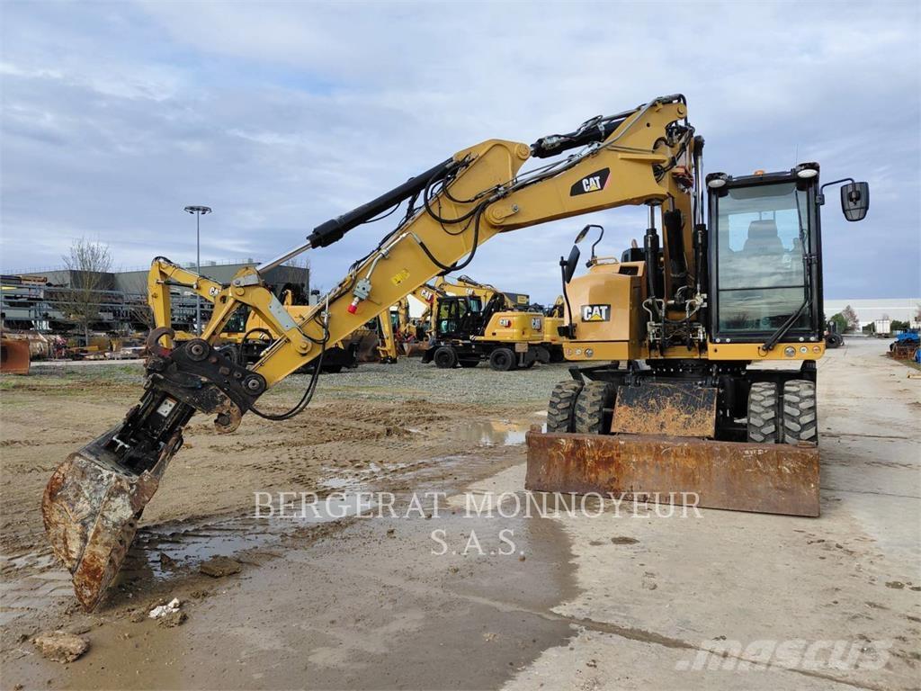 CAT M315F IVC Bagri na kolesih