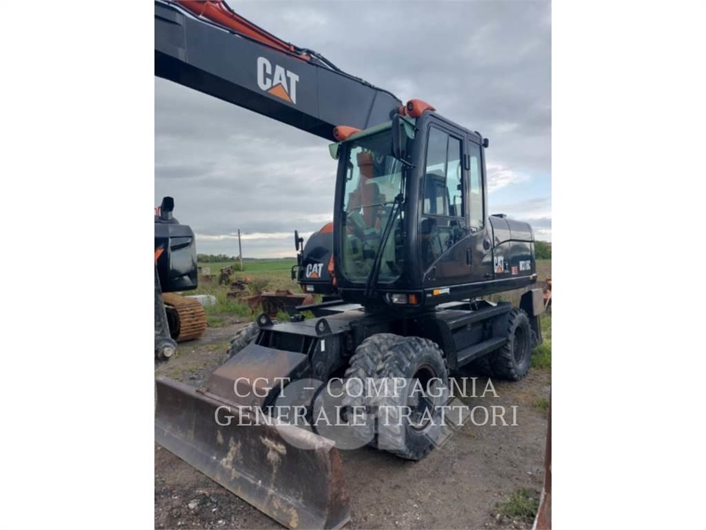 CAT M316C Bagri na kolesih