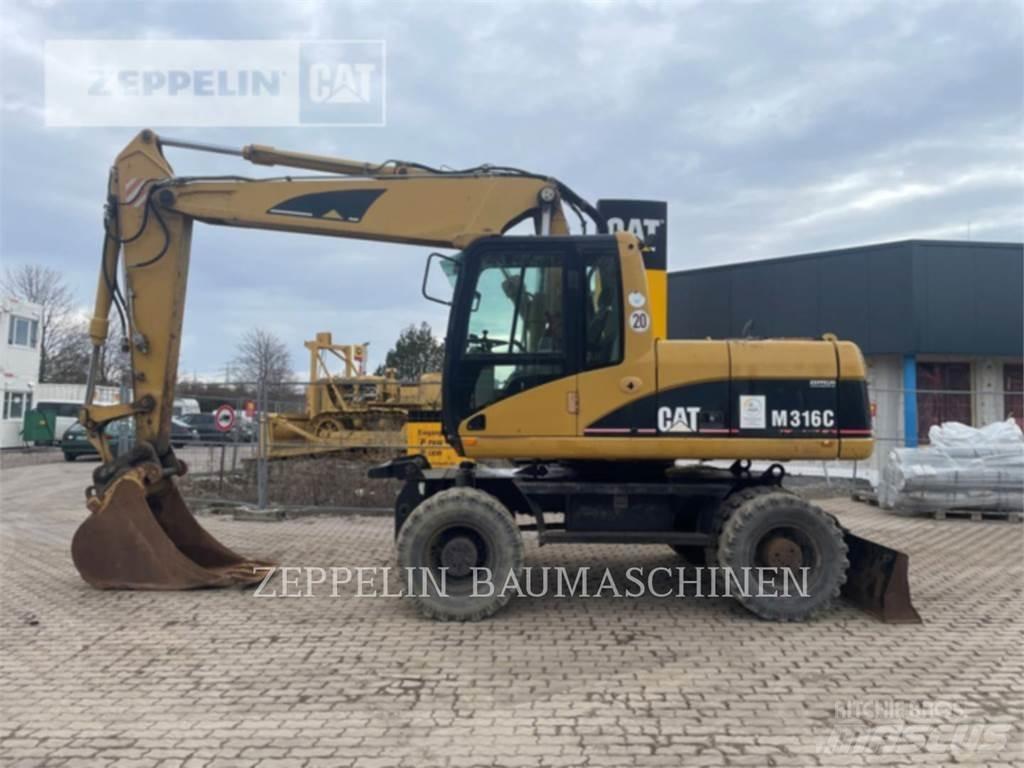 CAT M316C Bagri na kolesih