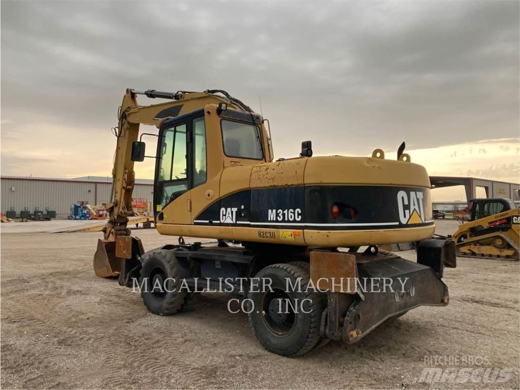 CAT M316C Bagri na kolesih
