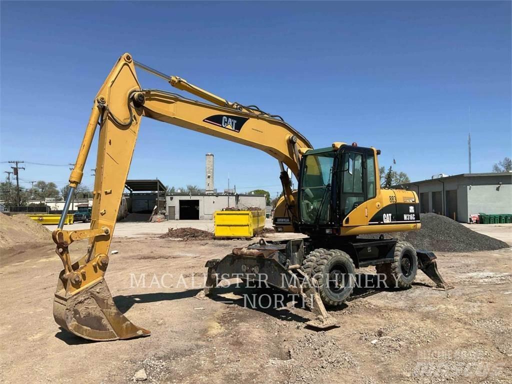 CAT M316C H Bagri na kolesih