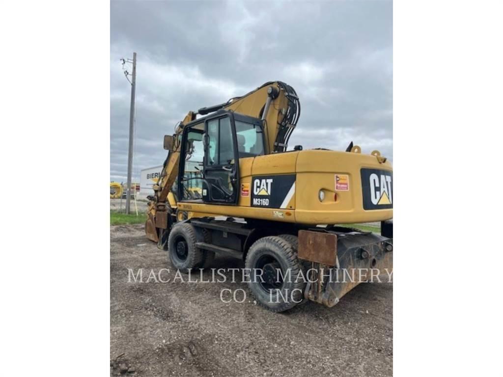 CAT M316D Bagri na kolesih