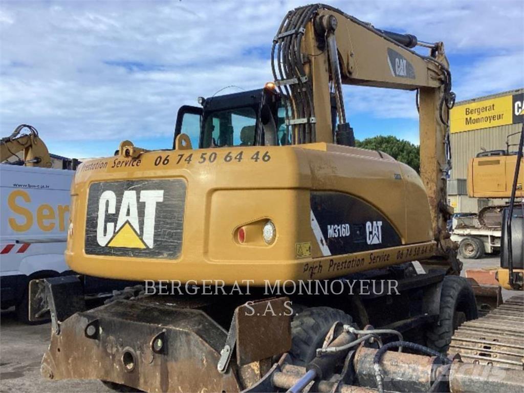 CAT M316D Bagri na kolesih