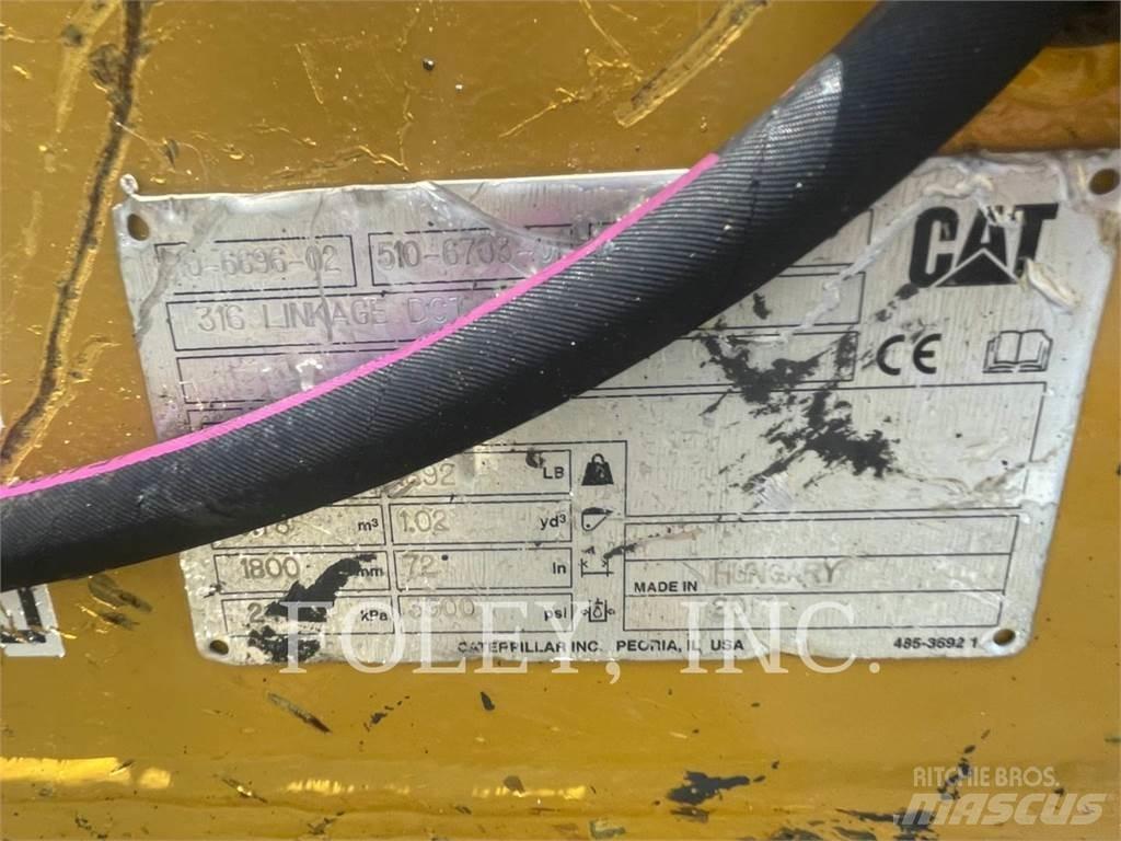 CAT M316F Bagri na kolesih