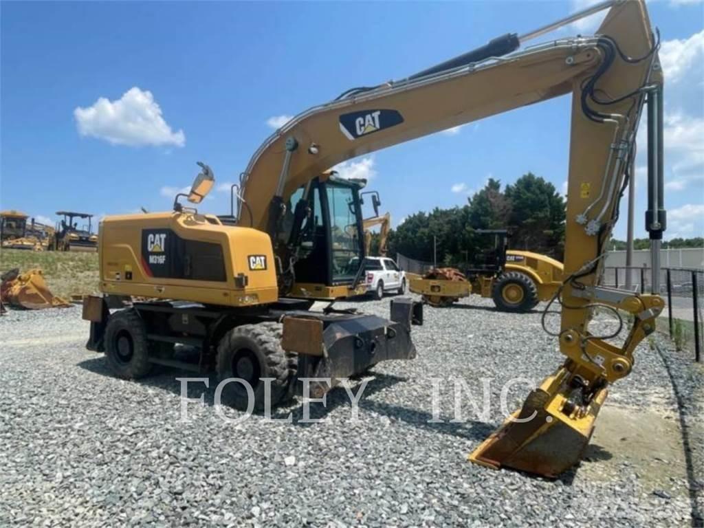 CAT M316F Bagri na kolesih