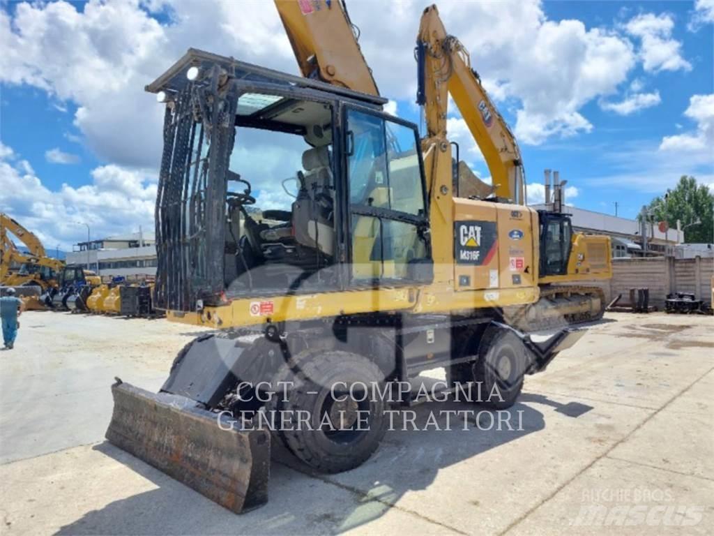 CAT M316F Bagri na kolesih