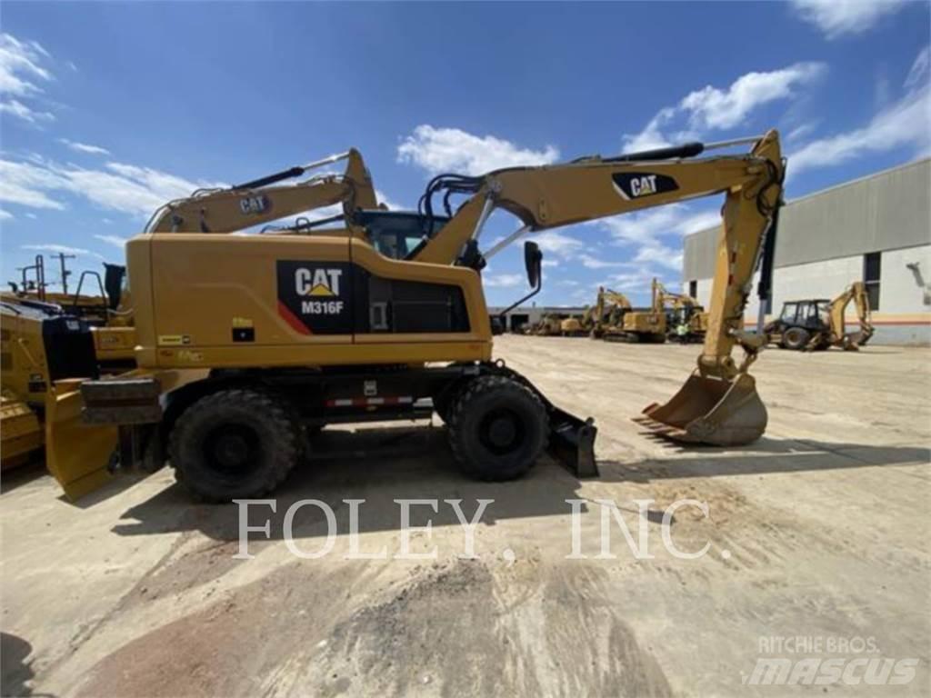 CAT M316F Bagri na kolesih