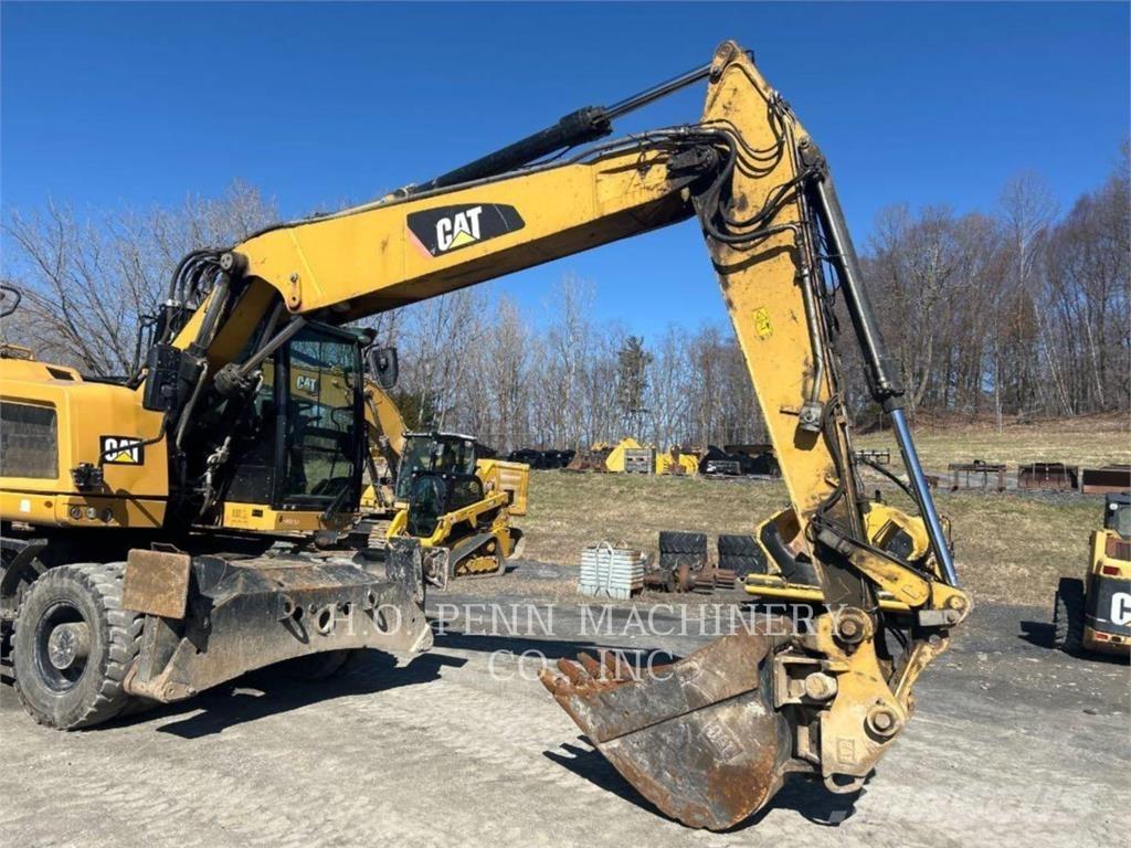 CAT M316F Bagri na kolesih