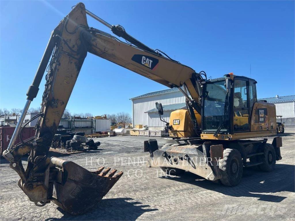 CAT M316F Bagri na kolesih
