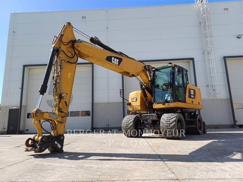 CAT M316F Bagri na kolesih