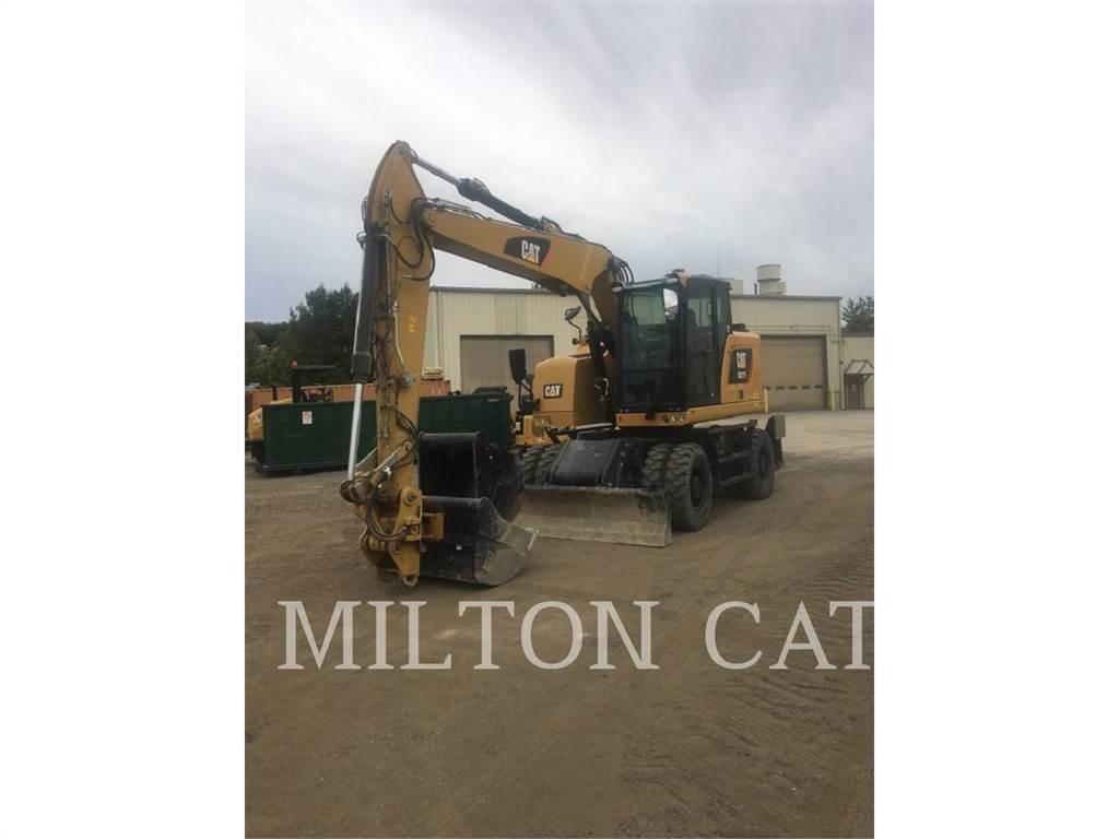 CAT M317F Bagri na kolesih