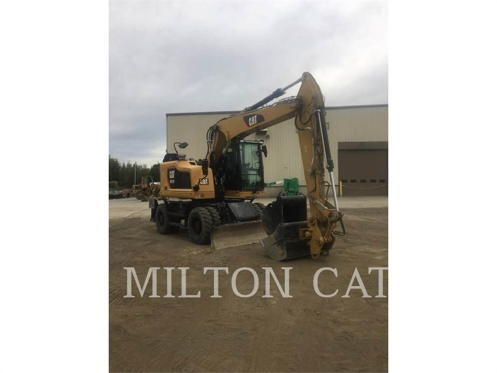 CAT M317F Bagri na kolesih