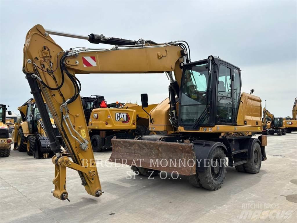 CAT M318 Bagri na kolesih